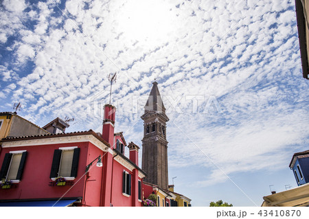 ブラーノ島 街風景 ブラーノ島 街風景 43410870
