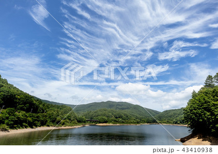 菅平湖と巻雲 43410938