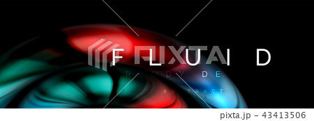 Fluid color motion concept 43413506