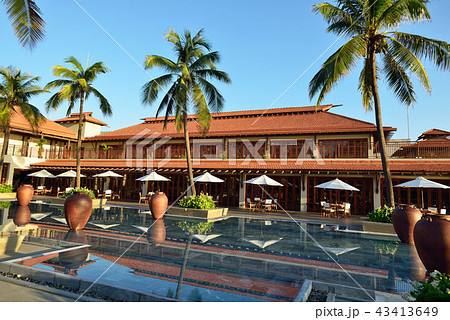 ベトナム ダナン ビーチリゾートホテルの写真素材