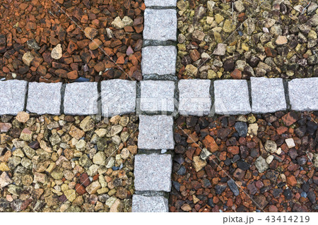 庭の敷石 43414219