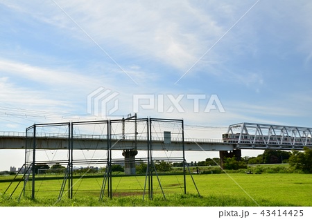 多摩川児童公園 京王多摩川駅 の写真素材