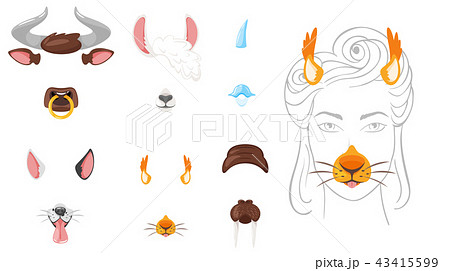 selfie and video chat filter 43415599