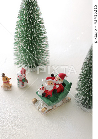 クリスマスイメージ サンタがやってくる クリスマスイメージ サンタがやってくる 43416215