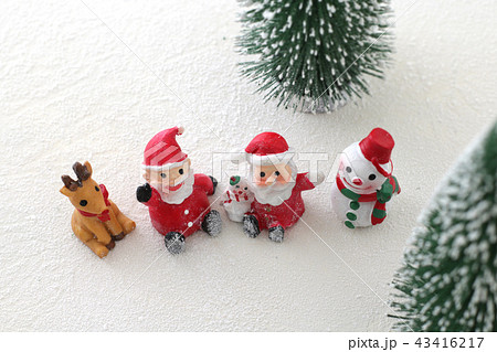 クリスマスイメージ サンタがやってくる クリスマスイメージ サンタがやってくる 43416217