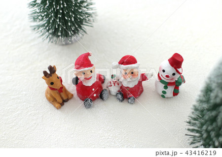 クリスマスイメージ サンタがやってくる クリスマスイメージ サンタがやってくる 43416219