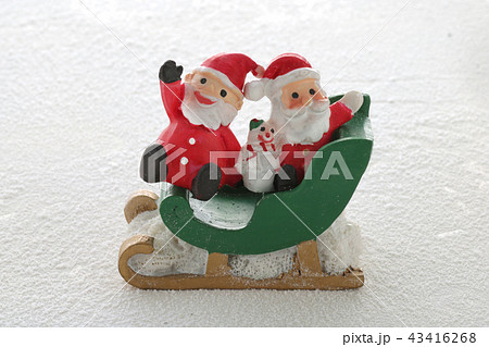 クリスマスイメージ サンタがやってくる クリスマスイメージ サンタがやってくる 43416268