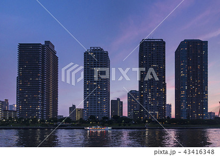 佃マンション群 43416348