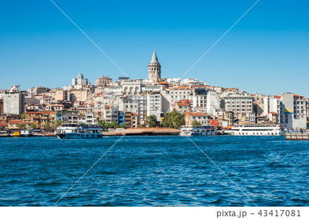 Beautiful view of the Golden Horn, Istanbul 43417081