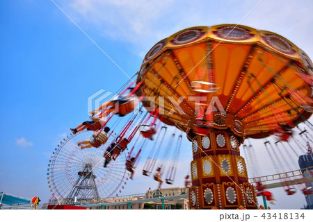 よこはまコスモワールドのオーシャンスインガー よこはまコスモワールドのオーシャンスインガー 43418134