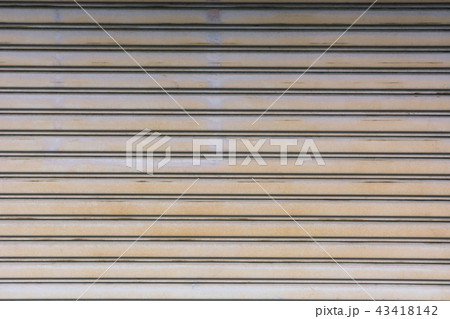 錆びたシャッター 錆びたシャッター 43418142