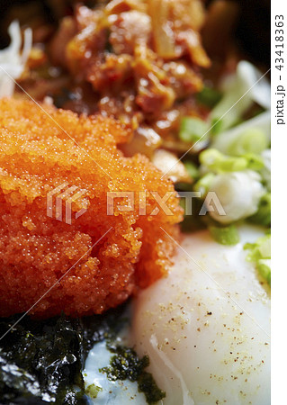韓国料理ビビンパ 43418363