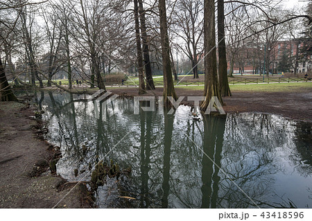 Park sempione lake 43418596