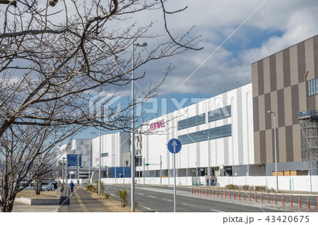 東北第二の人口を誇る福島県いわき市の観光スポット小名浜の街並み 43420675