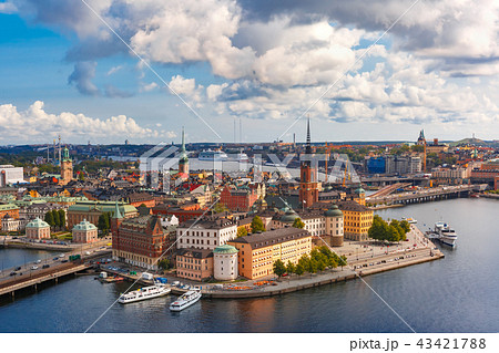 Panorama of Gamla Stan in Stockholm, Sweden Panorama of Gamla Stan in Stockholm, Sweden 43421788