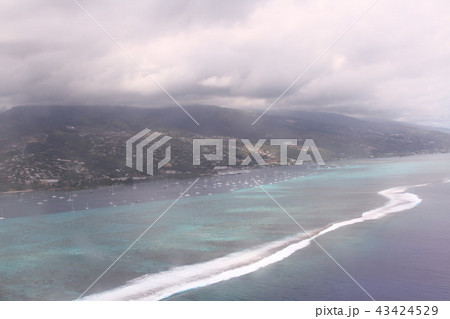 タヒチ島 本島 パペーテ タヒチ島 本島 パペーテ 43424529
