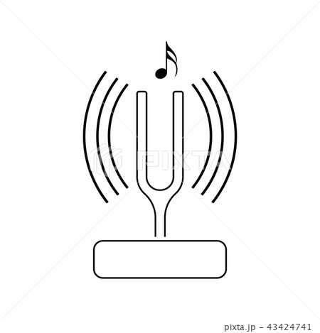 Tuning fork icon 43424741