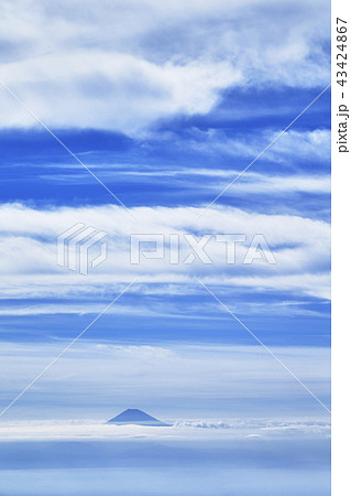 上空からの夏富士 43424867