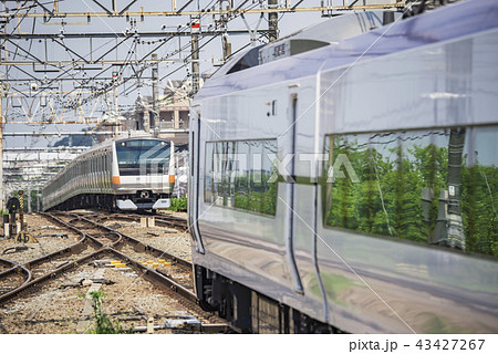 【特急スーパーあずさ E353系 高尾駅】 【特急スーパーあずさ E353系 高尾駅】 43427267