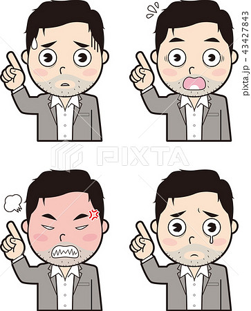 男性失業者3 43427843