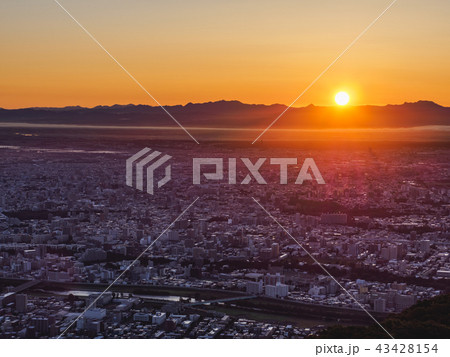 藻岩山の日の出 43428154