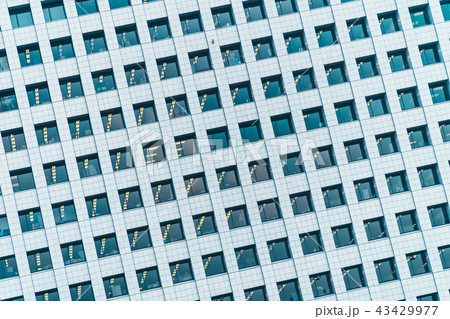 Beautiful exterior building with glass window pattern textures Beautiful exterior building with glass window pattern textures 43429977