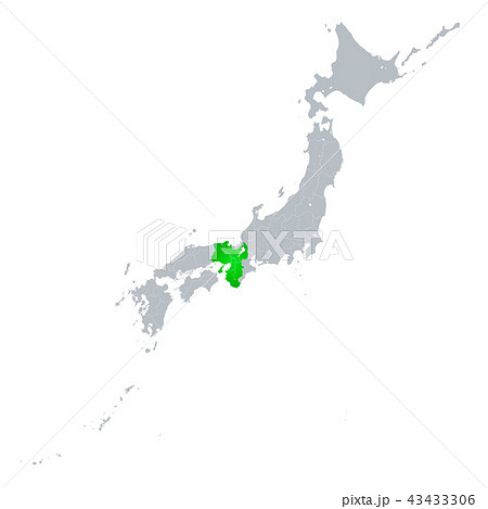 関西地方と日本列島 43433306