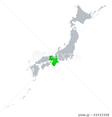 近畿地方と日本列島 43433308
