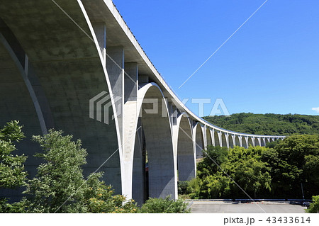 上信越自動車道 上田ローマン橋 上信越自動車道 上田ローマン橋 43433614