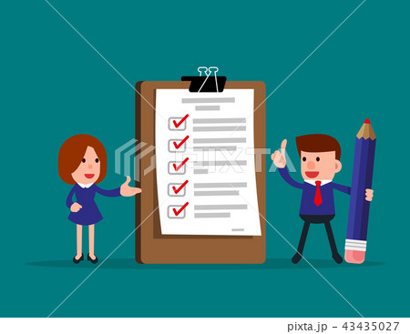 Happy people. Business team and completed 43435027