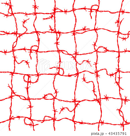 有刺鉄線の柄, 43435791