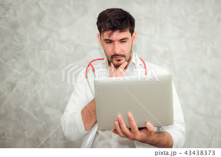 Portrait of doctor Portrait of doctor 43438373
