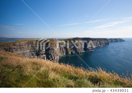 The famous Cliffs of Moher in Ireland The famous Cliffs of Moher in Ireland 43439031