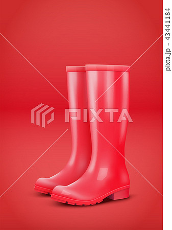 Red rain boots Red rain boots 43441184