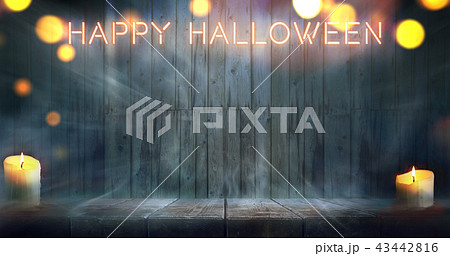 Halloween misty room Halloween misty room 43442816