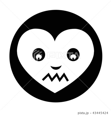 Heart Face Emotion Icon Heart Face Emotion Icon 43445424