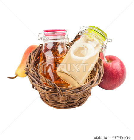 Homemade pear and apple cider 43445657