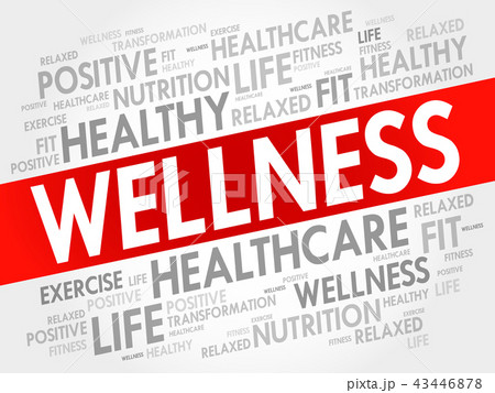 WELLNESS word cloud 43446878