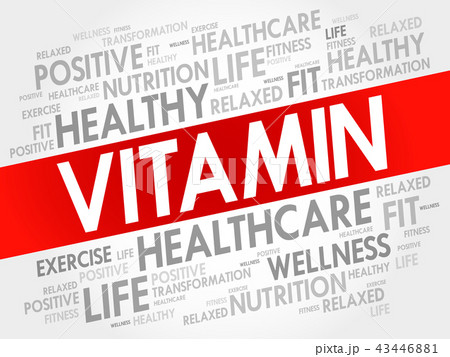 VITAMIN word cloud collage VITAMIN word cloud collage 43446881