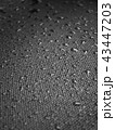 Water drops on fabric texture 43447203