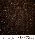 Water drops on fabric texture 43447211