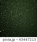 Water drops on fabric texture 43447213