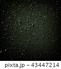 Water drops on fabric texture 43447214