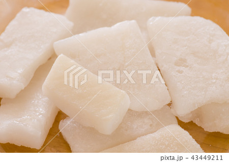 冷凍イカの写真素材