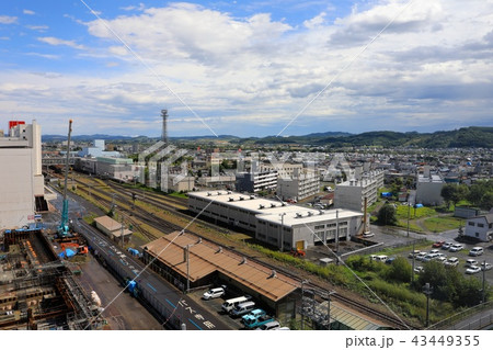 某所から見る北見駅裏の住宅街 43449355