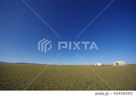 モンゴル　ゲル 43449395