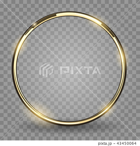 Gold ring on transparent background Gold ring on transparent background 43450064