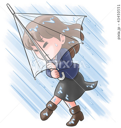 暴風雨vs傘 43450551