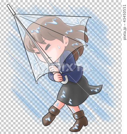 暴風雨vs傘 43450551