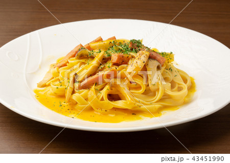 かぼちゃのクリームパスタ 43451990